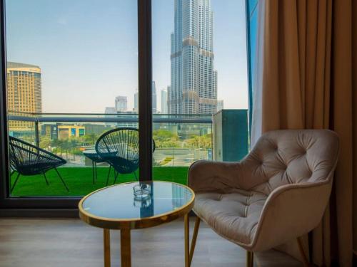 FIRST CLASS 2BR with full BURJ KHALIFA and FOUNTAIN VIEW, Dubaj (fotografie 10)