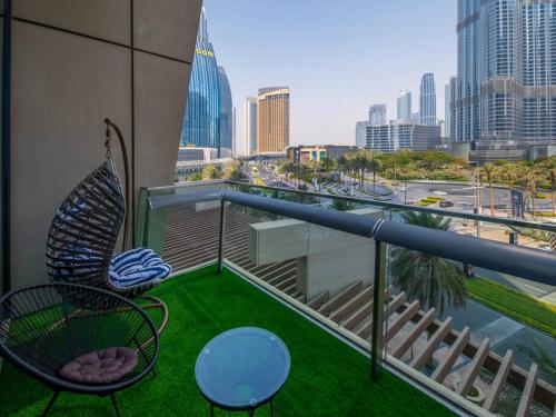FIRST CLASS 2BR with full BURJ KHALIFA and FOUNTAIN VIEW, Dubaj (fotografie 3)