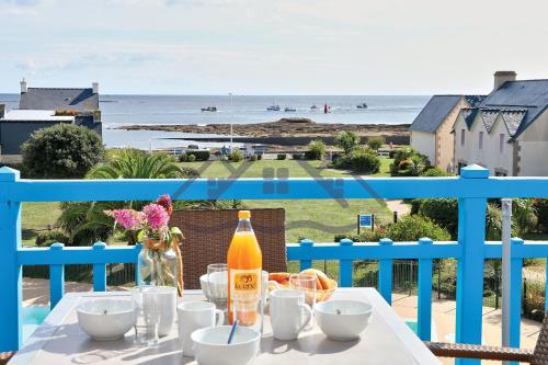 LocaLise au Guilvinec - A22 - Belle vue sur la mer, la piscine et le jardin - Tout à pied, plages, port, centre, commerces, marché - Wifi inclus - Animaux bienvenus - Linge de lit inclus, Le Guilvinec