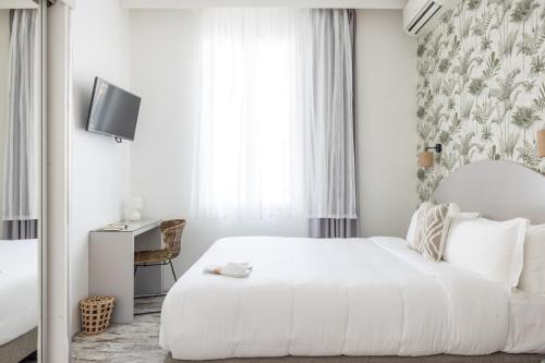 1 double bed