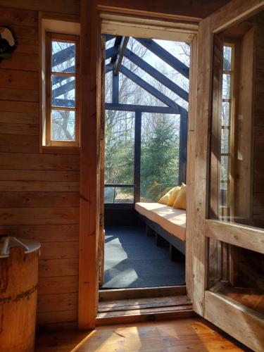 Puise saunahouse and outdoor kitchen at Matsalu Nature Park in Puise