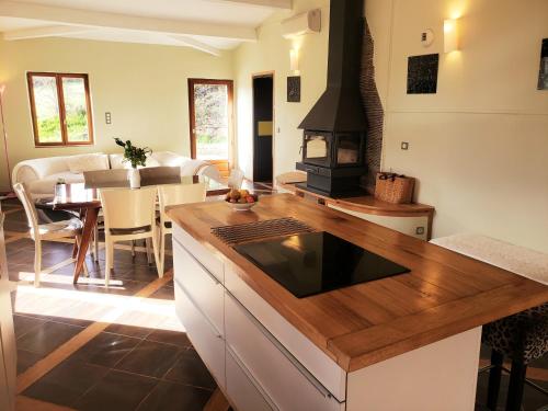 Cocina, Chateau de Saint Dau in Figeac
