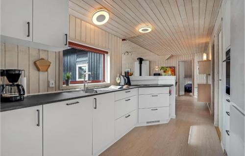 Kitchen, Holiday Home Frans Juliusvej Ringkøbing V in Ringkobing