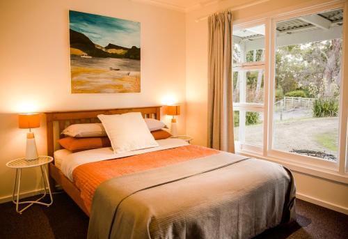 Lawrence creek cottage Bruny Island in North Bruny