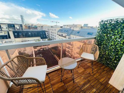 Appartement Panorama - à seulement 15 minutes des Champs-Élysées - Location saisonnière - Clichy