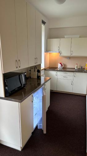 ห้องครัว, Apartmán Kovárna (Apartman Kovarna) in ปาเซกา