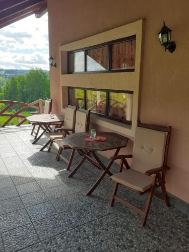 Balcony/terrace, Casa Miruna in Poiana Negrii