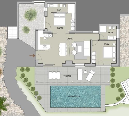 La Libella - Suite #5 - la terrazza mit privatem Pool, Meran (zdjęcie 7)