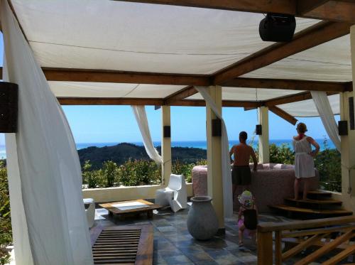 Terraza/balcón, Suites la Colline in Cacor