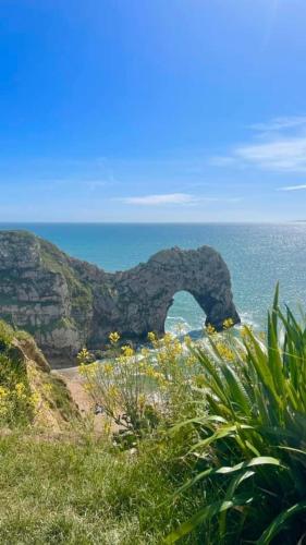 Emma's Oasis 4-bedroom caravan at Durdle Door