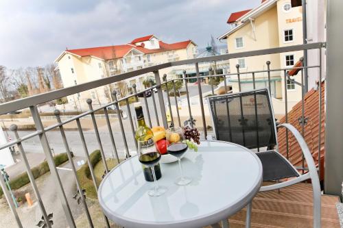 Balcony/terrace, Appartmenthaus Monika in Ostseebad Kuhlungsborn