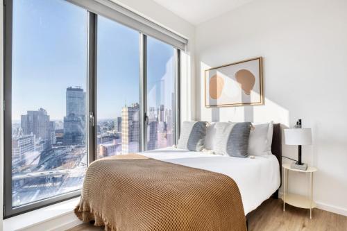 Clinton Hill 2br w gym pool wd nr Barclays NYC-1025 in Brooklyn, USA
