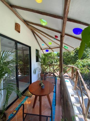 Balcony/terrace, Maison Bacalar in Bacalar