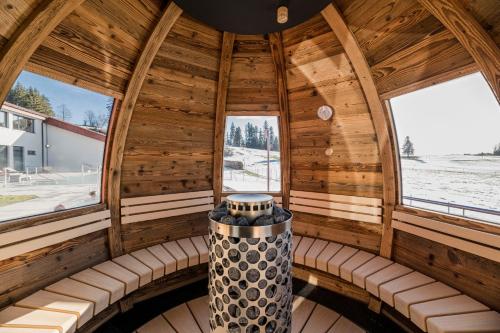 Sauna, Jura Sport & Spa Resort in Muriaux