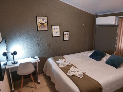1 double bed