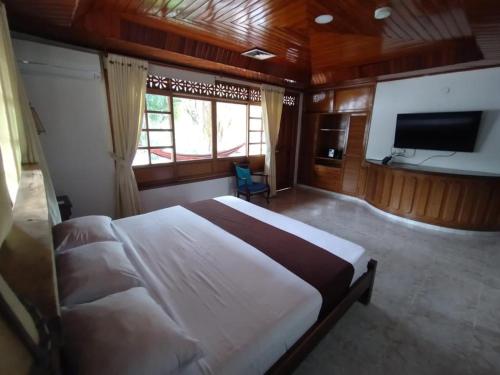 1 double bed