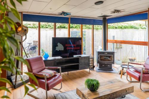 Iekārtas, Drents Genieten - Ericaheide met privé sauna en jacuzzi (Drents Genieten - Ericaheide met prive sauna en jacuzzi) in Erma