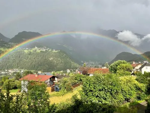 Double room with a kitchenette and private bathroom in a beautiful surrounding in Sautens, Österreich