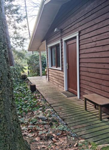 外部景觀, Waldhaus Dötlingen Ferienhaus im Naturpark (Waldhaus Dotlingen Ferienhaus im Naturpark) in 德特林根