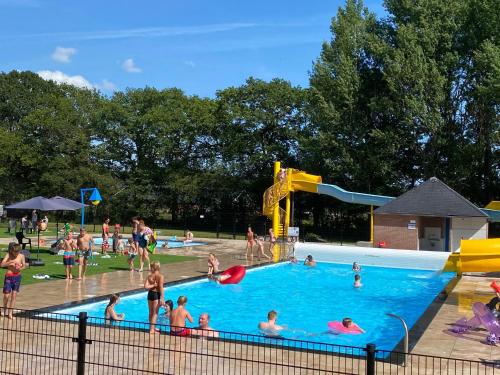 VerandaChalet 6p centrally located in National Park, Swimming pool 164 in Wateren