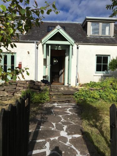 A szálláshely kívülről, Pier Cottage, Applecross in Toscaig