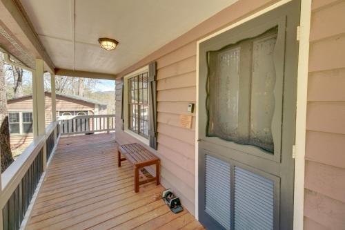 Rustic Ellijay Cabin with Fire Pit and Mtn Views!