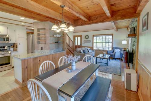 Rustic Ellijay Cabin with Fire Pit and Mtn Views!