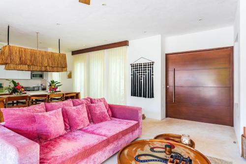 Villa EkBalam & Villa Flamingo, Luxury Villas, Private Pool, Private Garden, Jacuzzi, 24h Security in Tulum, Mexico