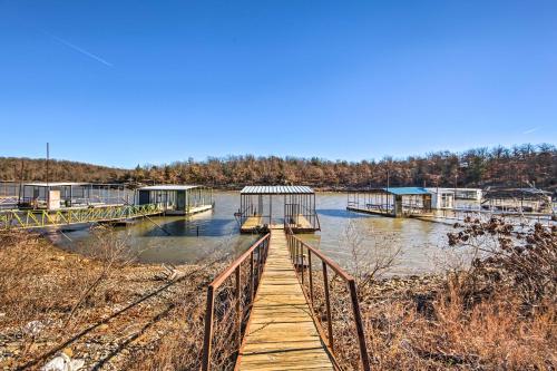 Waterfront House with Boat Slip on Lake Eufaula!