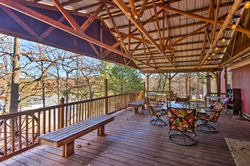 Waterfront House with Boat Slip on Lake Eufaula!