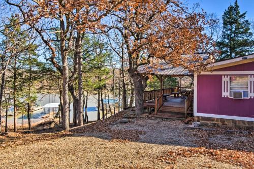 Waterfront House with Boat Slip on Lake Eufaula!