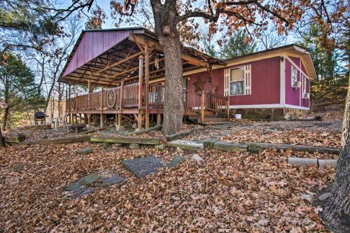 Waterfront House with Boat Slip on Lake Eufaula!