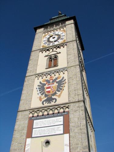 Turmhotel in Enns, Österreich