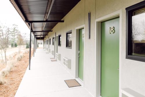 Unterkunft von außen, The Tangerine Motel in Starkville (MS)