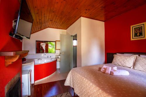 1 double bed