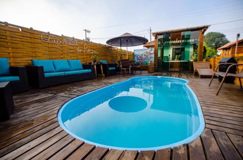 Skats, Hostel Quintal do Rosa in Praija Do Rosa