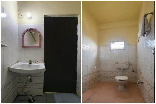 Bathroom, SPOT ON Hotel Manikanta Residency in Daba Gardens