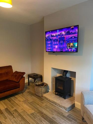 gedeelde lounge/tv-ruimte, The Garden House, Necarne, Irvinestown in Irvinestown