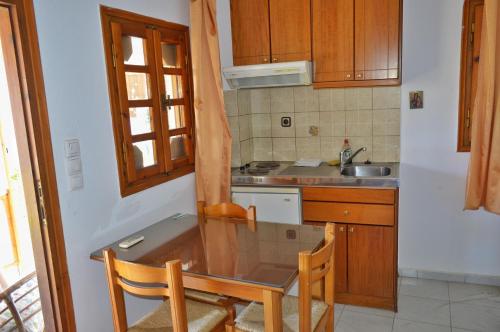 Georgia's studio in Gortina