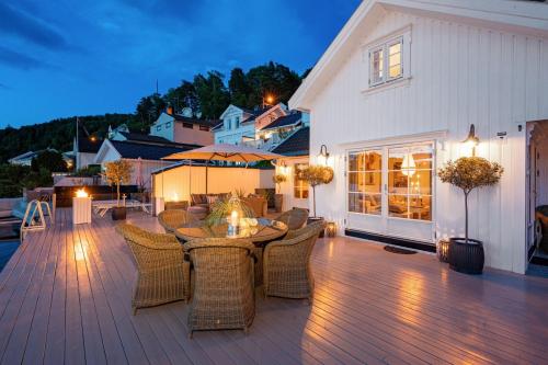 A szálláshely kívülről, Luxurious Boathouse with Private Dock in the Best Location in Arendal in Arendal