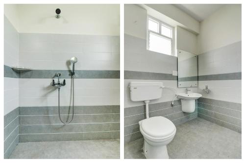 Bathroom, Capital O 82169 Vrisha Inn in Rushikonda