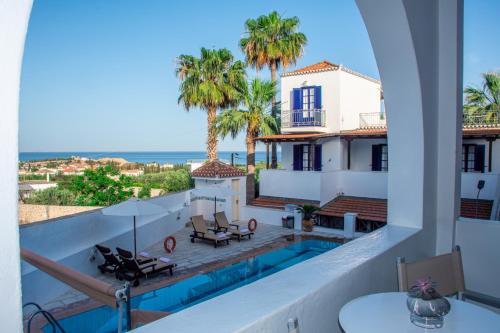 Terraza/balcón, 7 Islands in Spetses