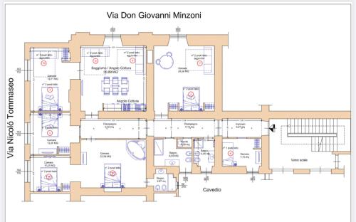 Deluxe Apartment room in DowntownSRL- Croce di Malta Royale