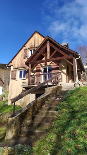 Maison de montagne au calme avec cheminée