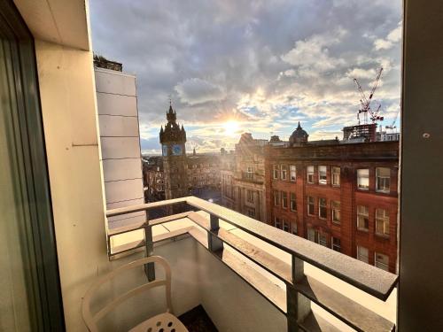 View, Tolbooth Apartments by Principal Apartments near People's Palace and Winter Gardens