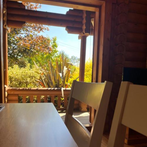 Countryside Log Cabin With Hot Tub - Beech in Aymestrey