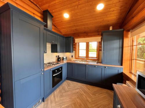 Countryside Log Cabin With Hot Tub - Beech in Aymestrey
