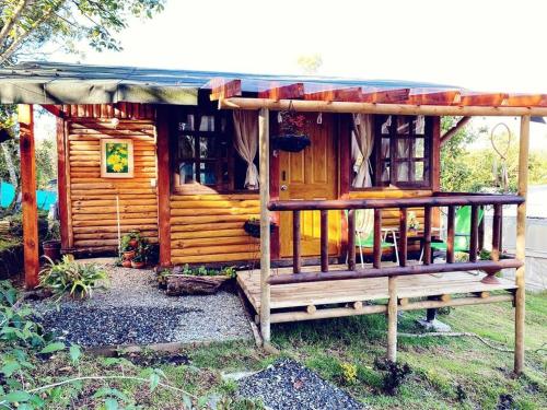 Cabaña La Odisea Espacio para disfrutar en pareja