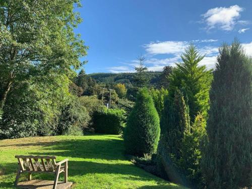 Romantic Log Cabin With Hot Tub in Aymestrey