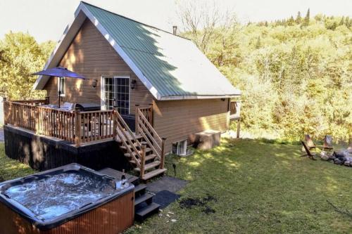 Havre de Xavier - chalet à louer + SPA